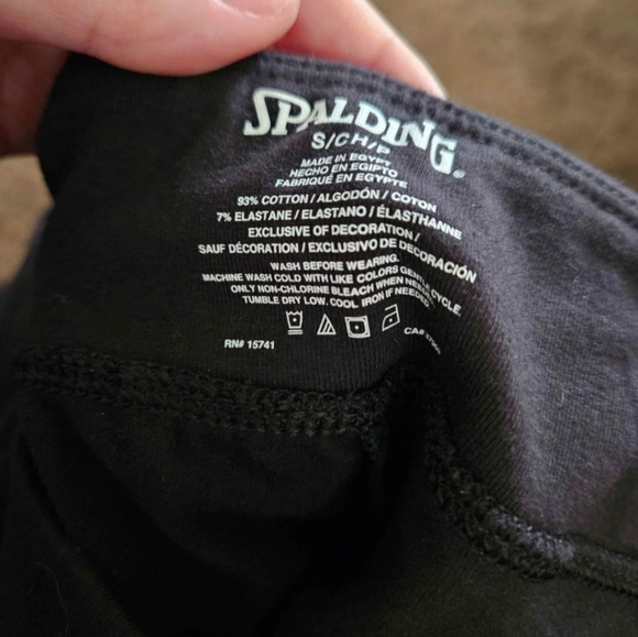 Small Spalding performance yoga pants - Picture 2 of 5